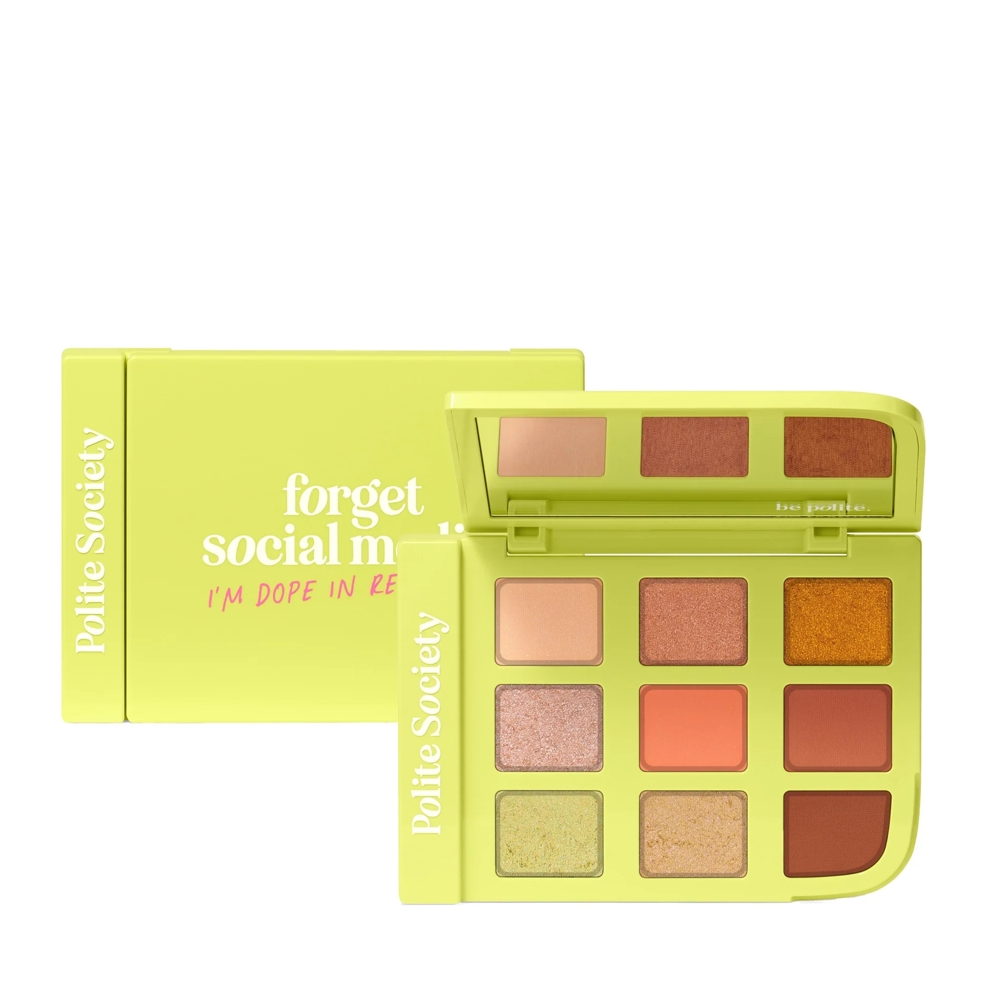 Forget Social Media Eyeshadow Palette | Polite Society® Beauty | Polite Society