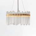 Modern Glass Crystal Chandelier , Living Room Chandlier , Modern Chandelier for Living Room | Walmart (US)