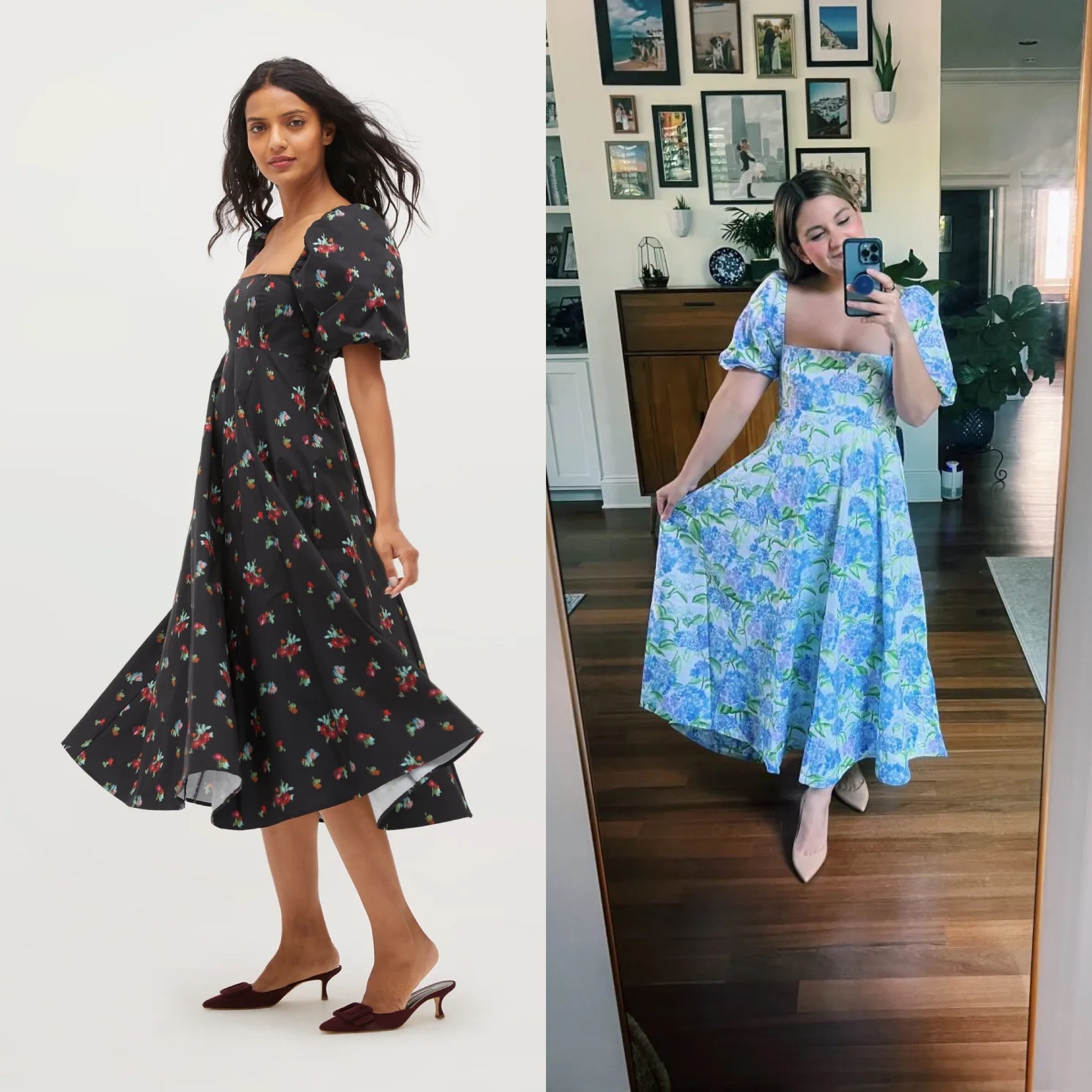 This new version of this dress doesn’t have a high low hemline which makes it more petite friendly! I tried on a small but I think an XS would have worked too.

#LTKFind #LTKwedding #LTKSeasonal