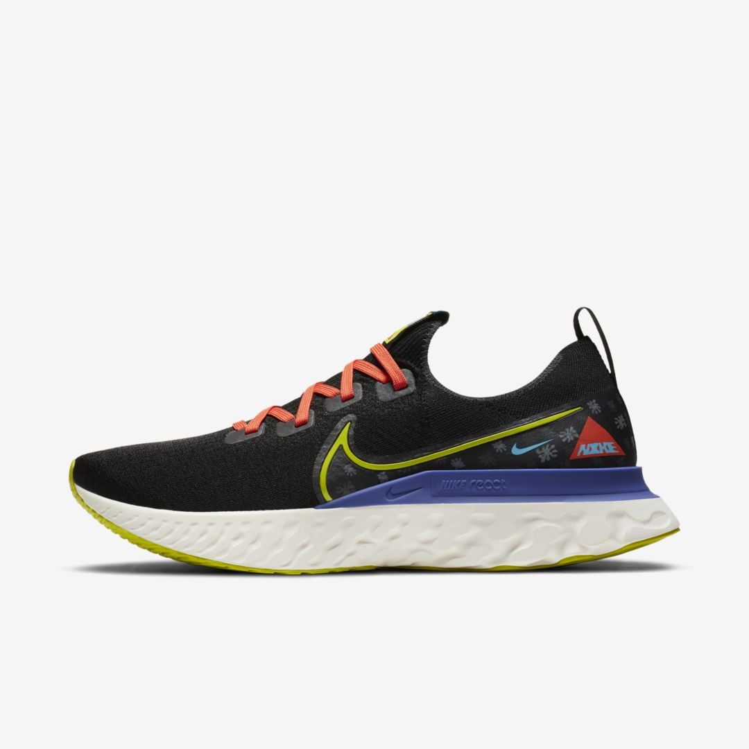 Nike React Infinity Run Flyknit A.I.R. Chaz Bear Running Shoe (Black) | Nike (US)