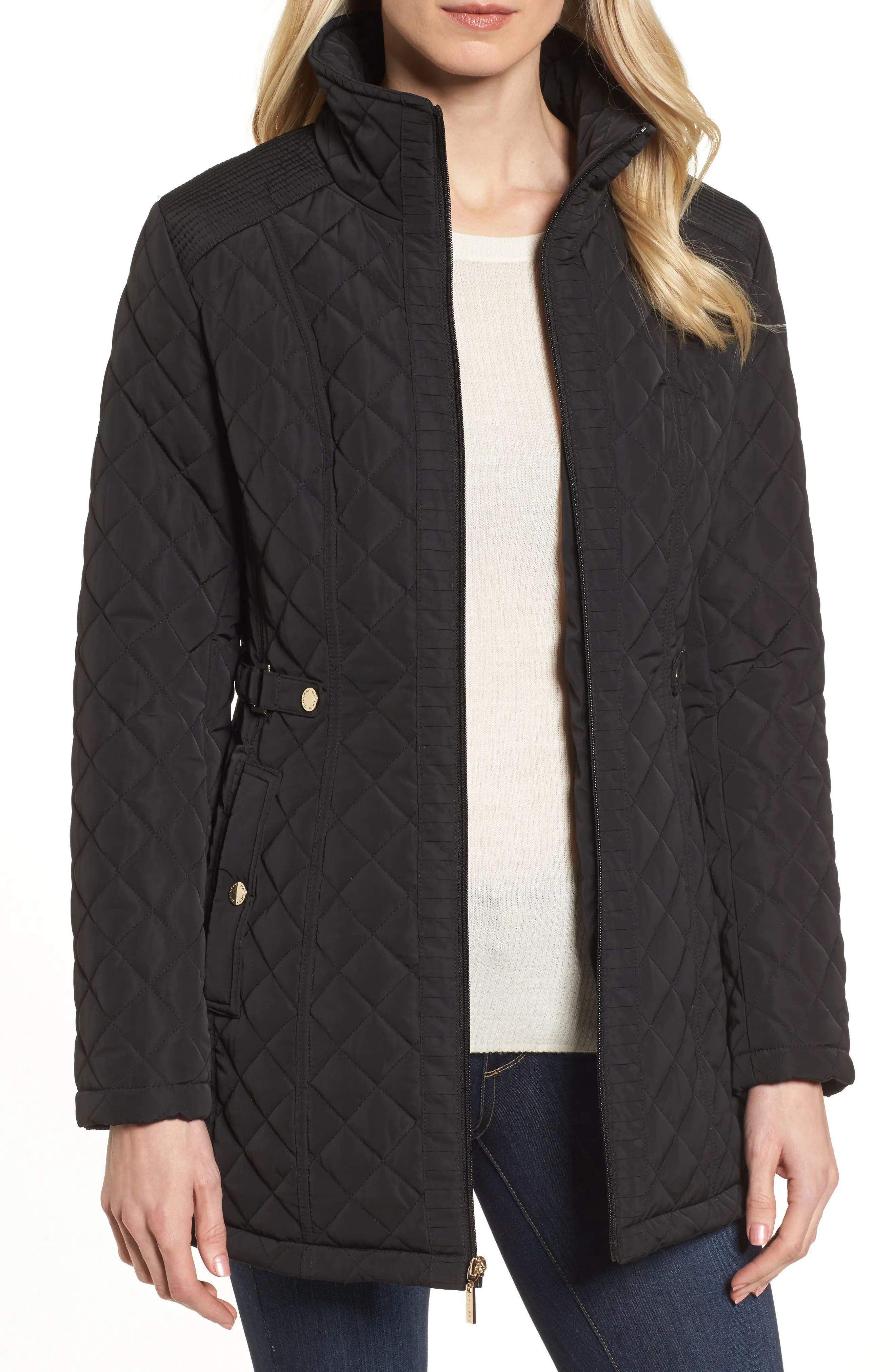 Quilted Long Jacket | Nordstrom