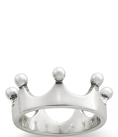 James Avery Sterling Silver Princess Crown Novelty Ring - 9.5 | Dillard's
