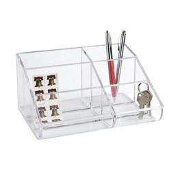 6-Section Acrylic Organizer | The Container Store