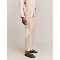 Ghost Womens Satin Tapered Trousers - XS - Grey, Grey | Marks & Spencer (UK)