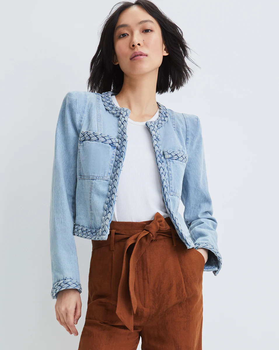 Arrowe Denim Jacket | Veronica Beard