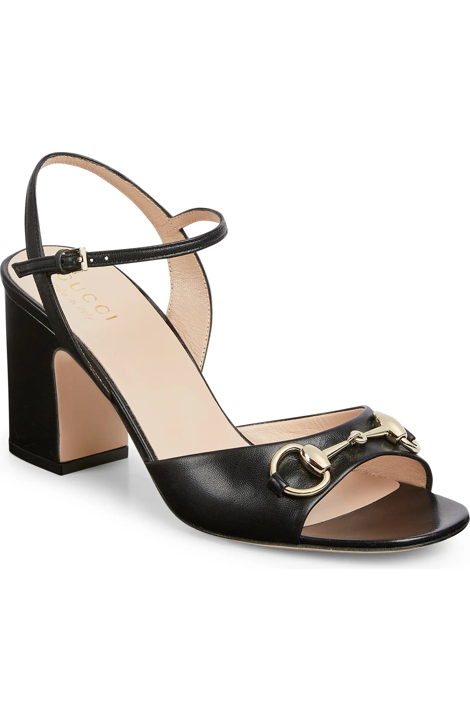 Horsebit Block Heel Sandal (Women) | Nordstrom