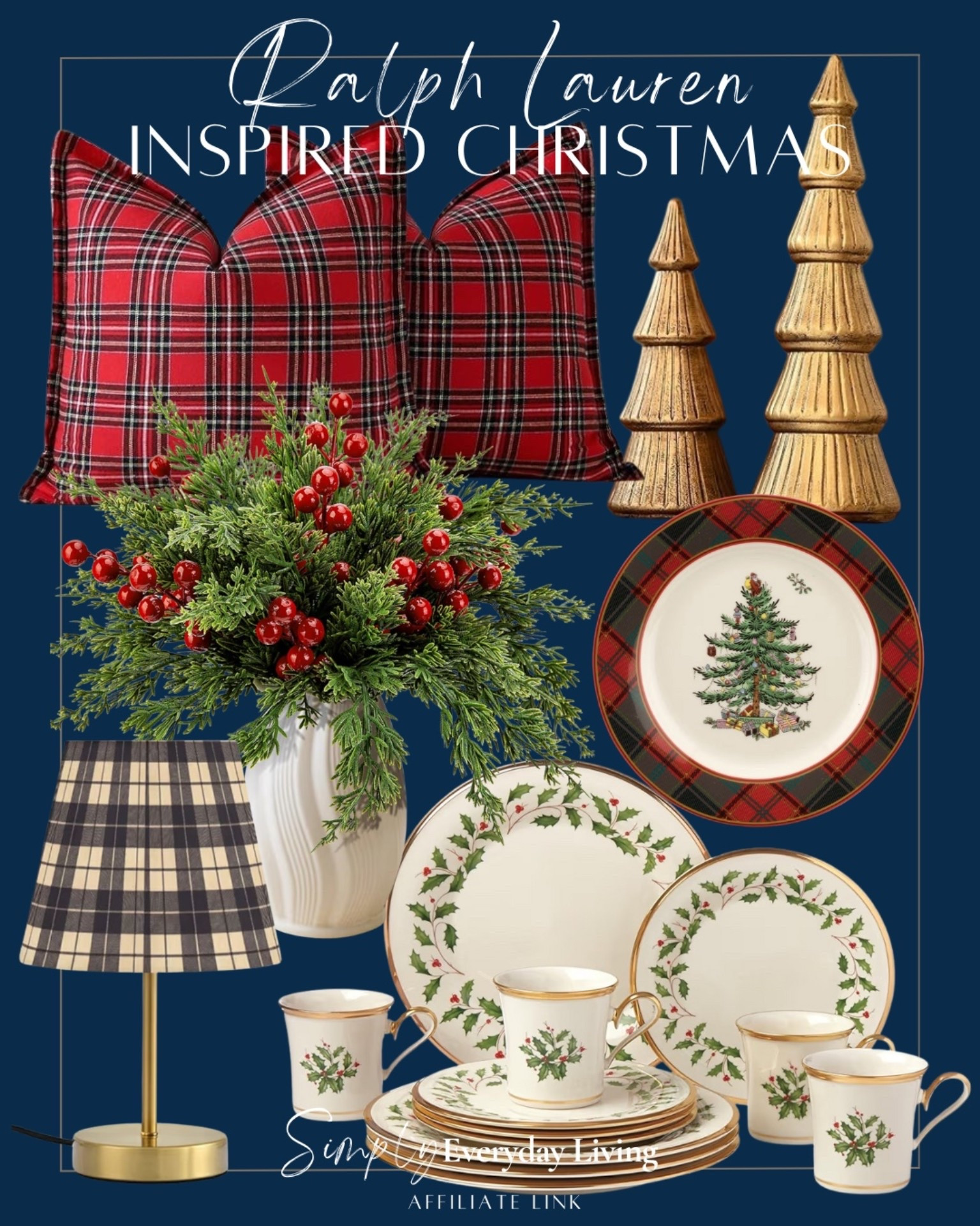 Amazon Ralph Lauren Inspired Christmas 

#LTKHoliday #LTKSeasonal #LTKHome