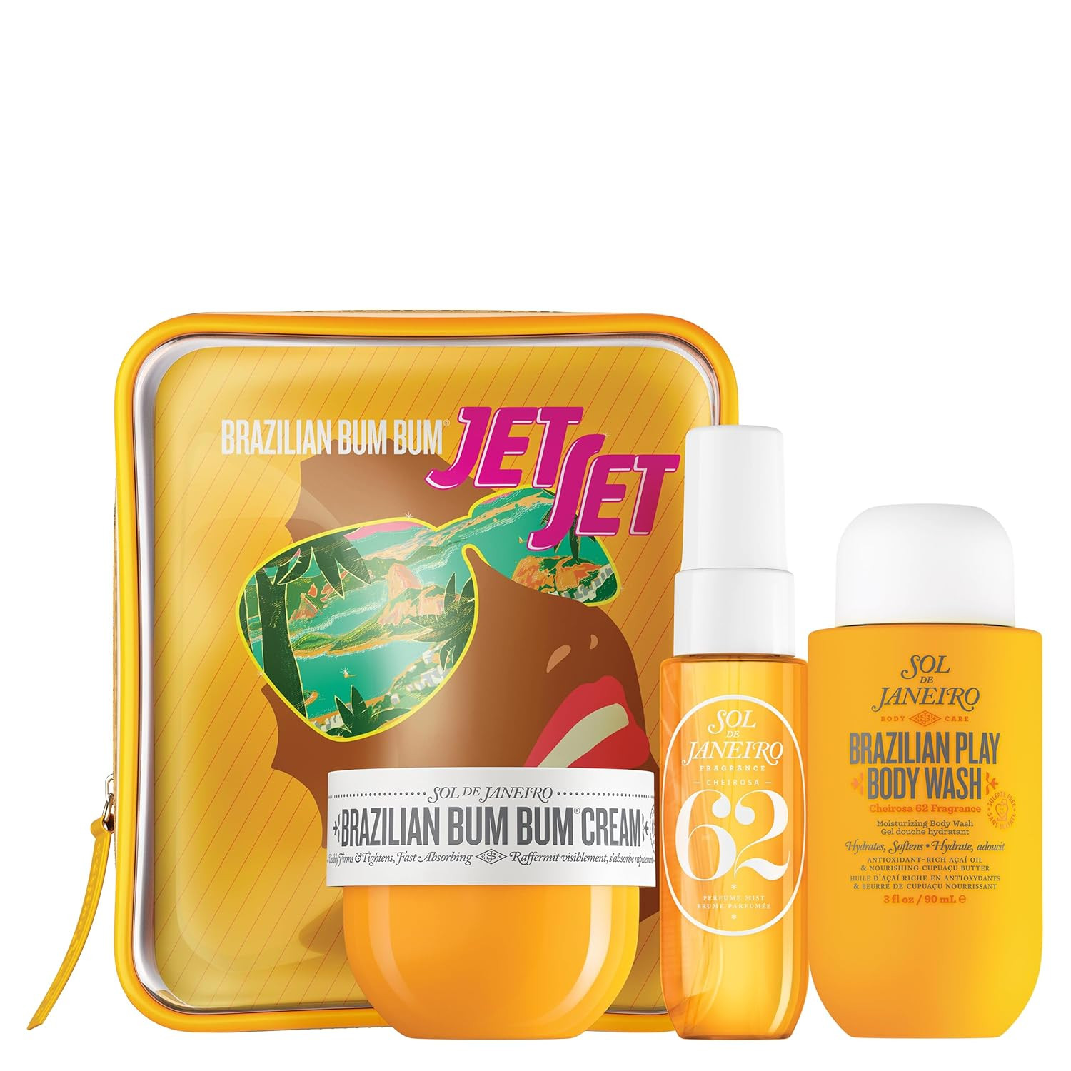 SOL DE JANEIRO Jet Set | Travel Shower Kit | Amazon (US)