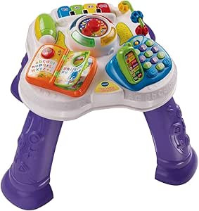 VTech Play & Learn Baby Activity Table, Baby Play Centre, Educational Baby Musical Toy with Shape... | Amazon (UK)