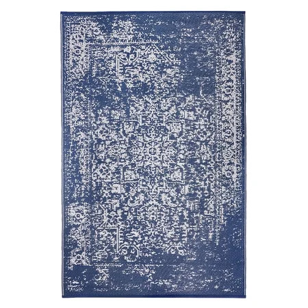 Lush Ambience Distressed Pattern Premium Outdoor Rug|Reversible Durable Waterproof Fade Resistant &  | Walmart (US)