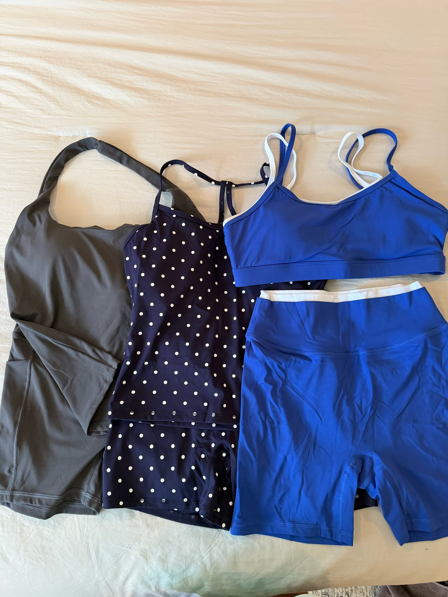 My favorite workout sets from Amazon. Each have built in bras and removable padding! 

All are under $30 right now!!

#LTKfitnessgoals #LTKActive #LTKSaleAlert