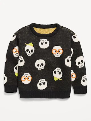 Oversized Long-Sleeve Graphic Sweater for Toddler Boys | Old Navy (US)