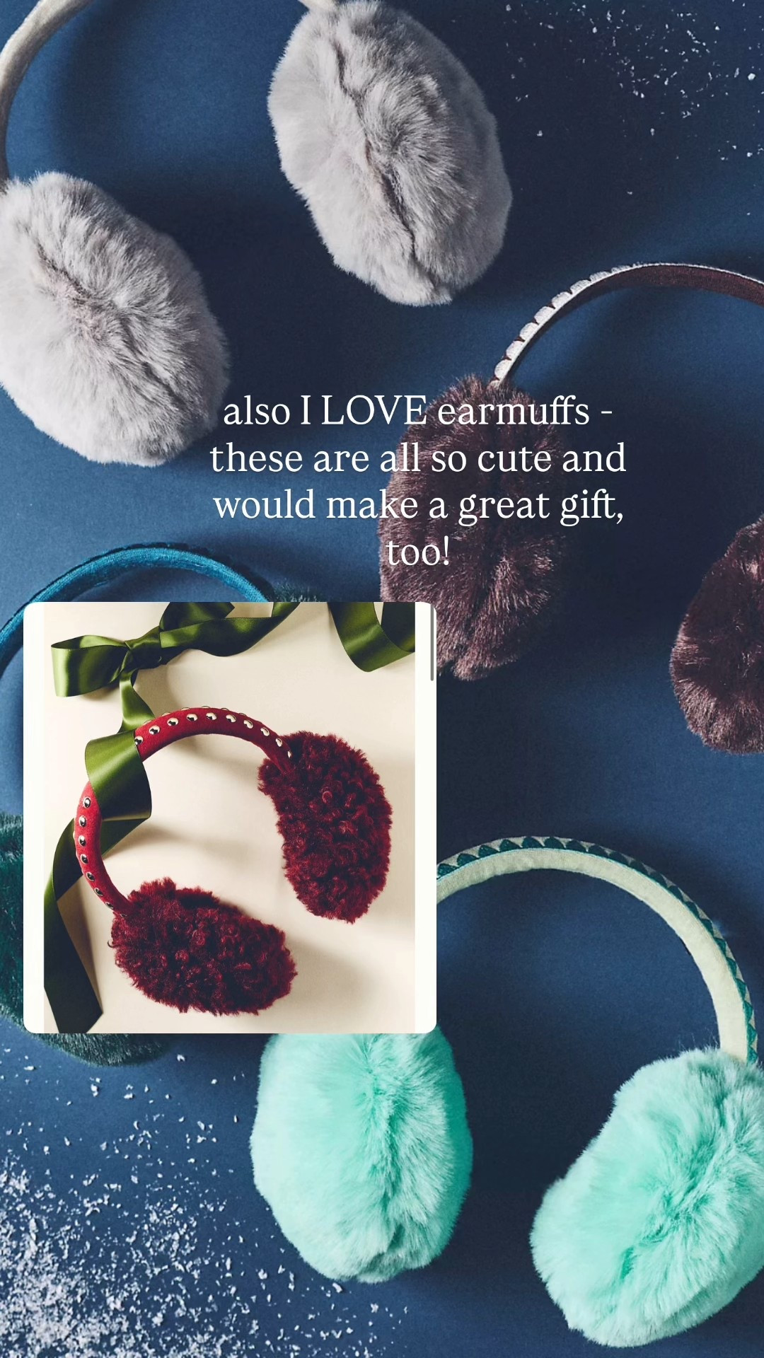 also I LOVE earmuffs - these are all so cute and would make a great gift, too! 

#LTKHoliday #LTKCyberWeek #LTKGiftGuide
