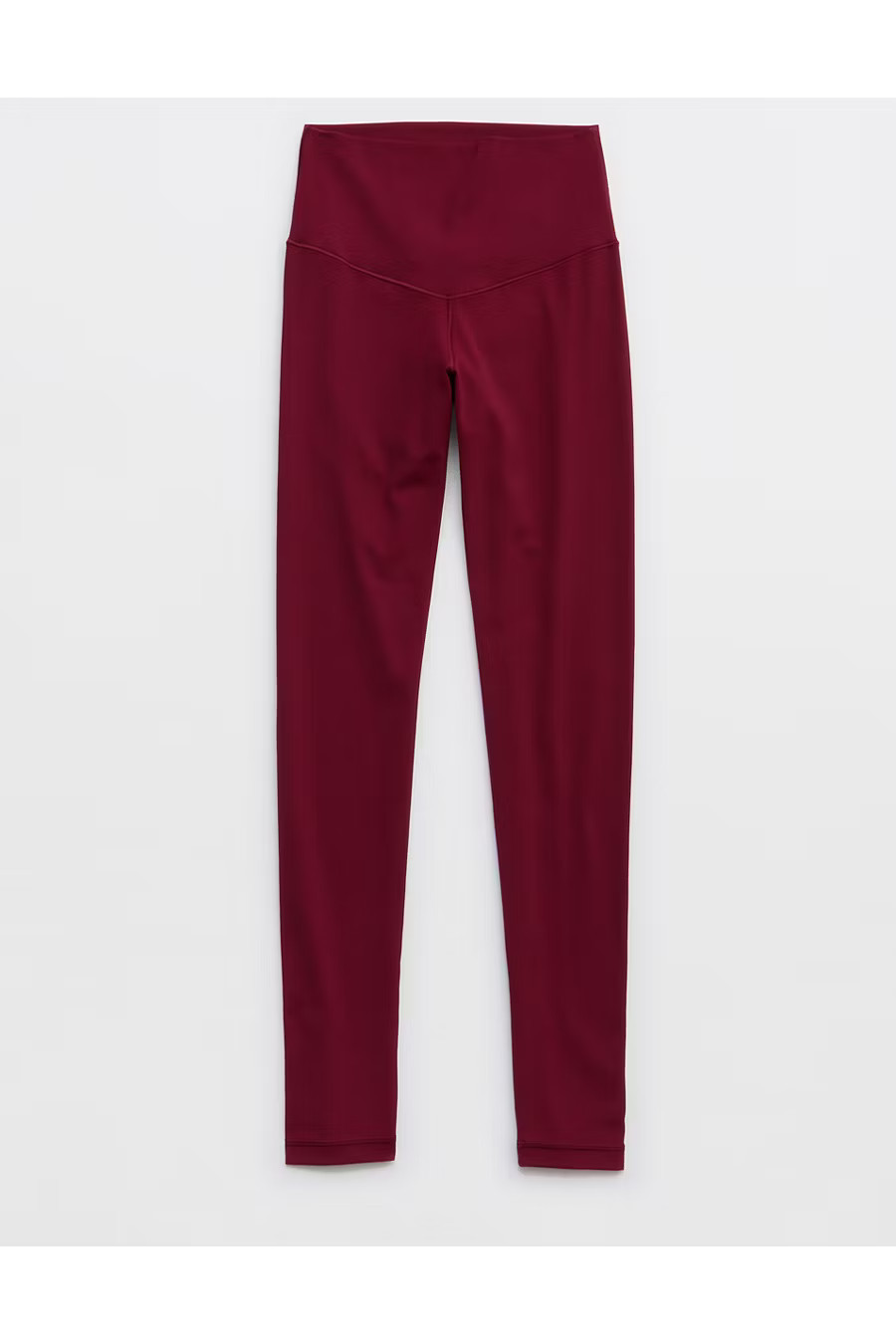 OFFLINE By Aerie Real Me XTRA High Waisted Legging Women's Deep Cherry XXS | Aerie