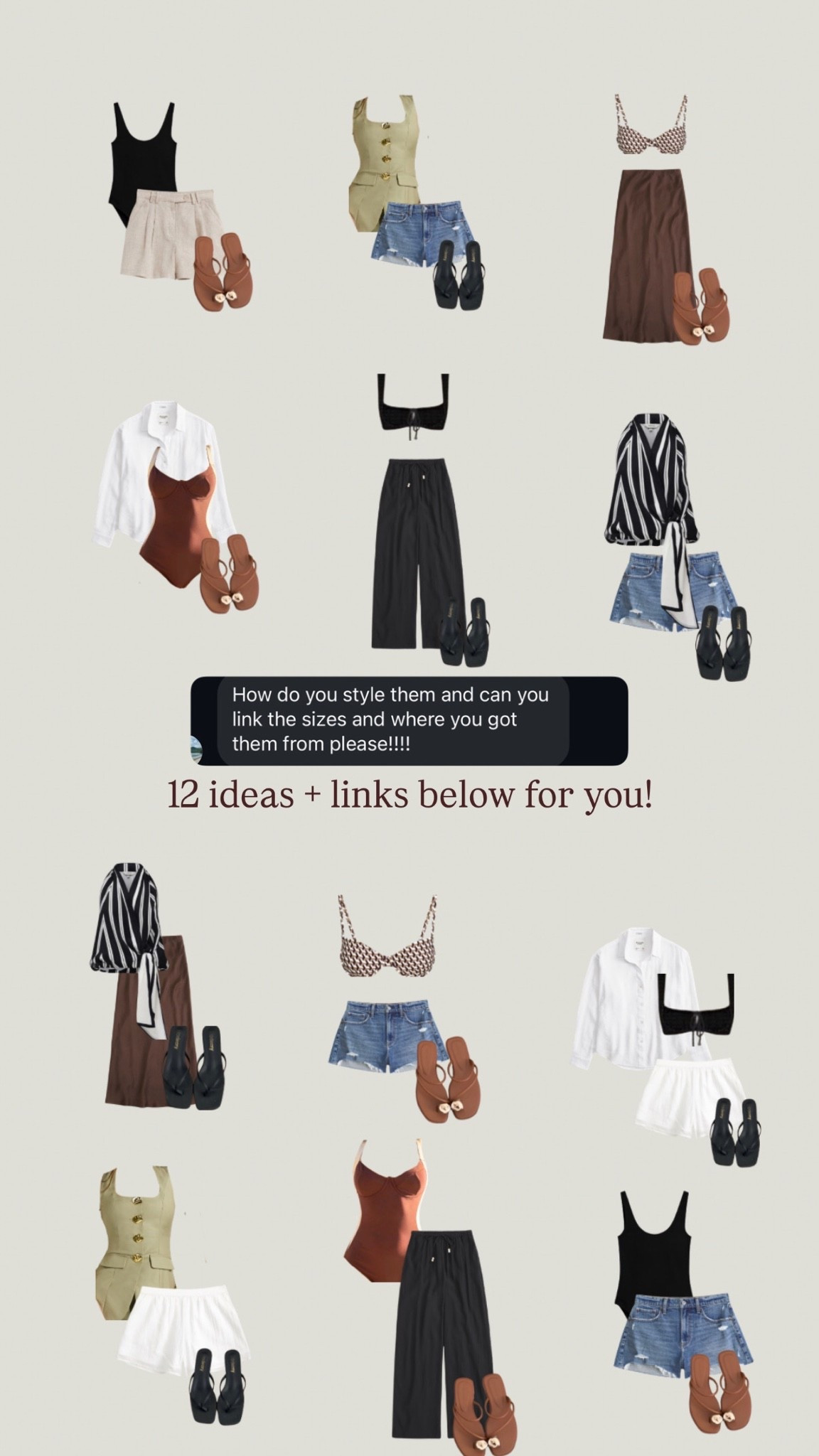 How I’d style the carry on combos I’m packing for my beach trip! 

I’m a size US 14 or XL in all ❤️

#LTKTravel #LTKSeasonal #LTKSwim