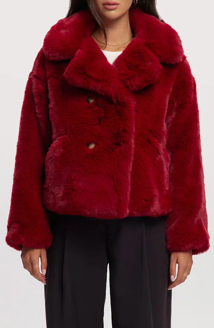 Push Faux Fur Coat | Nordstrom Rack