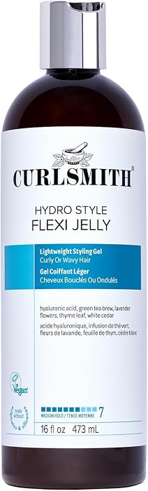 CURLSMITH Hydro Style Flexi - Curl Defining, Medium Hold Jelly Styler, For Bouncy Curls, For All ... | Amazon (US)