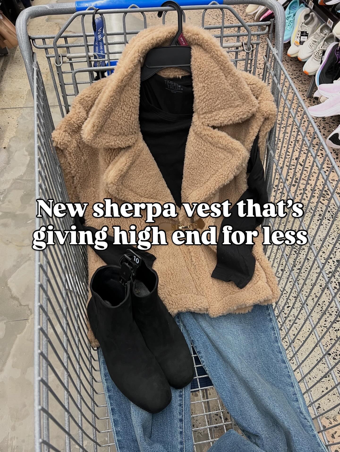 New Sherpa vest looks like Ugg (they have clothing too!)

#LTKFindsUnder50 #LTKFindsUnder100 #LTKOver40