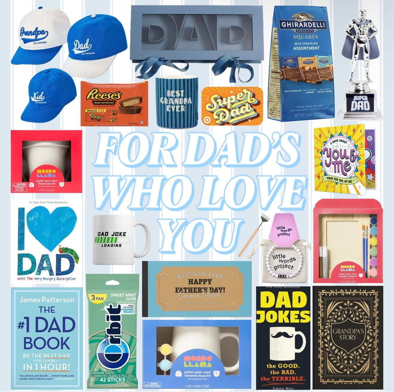 TARGET FATHER’S DAY FINDS FOR EVERY DAD !
no matter what your dad loves or what he is into target has everything they could want. from styles he’d look great in, home items that will keep him busy, and activities he’d enjoy there is so much to choose from. what does your dad like ?!

#LTKMens #LTKGiftGuide #LTKSaleAlert