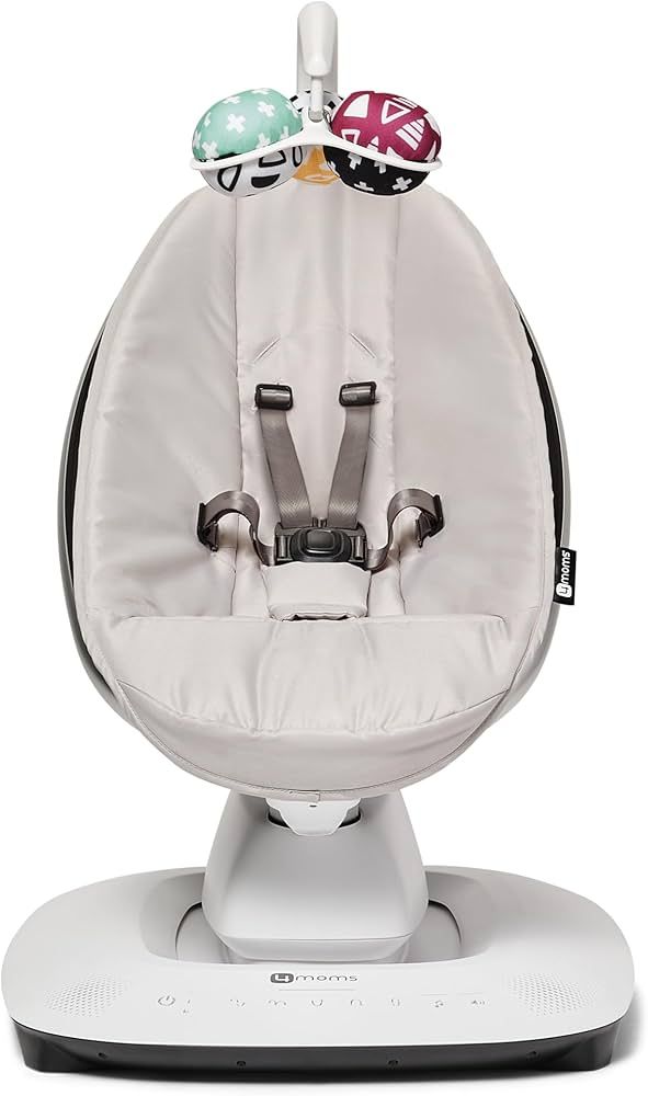 4moms MamaRoo Multi-Motion Baby Swing, Bluetooth Enabled with 5 Unique Motions, Grey | Amazon (US)