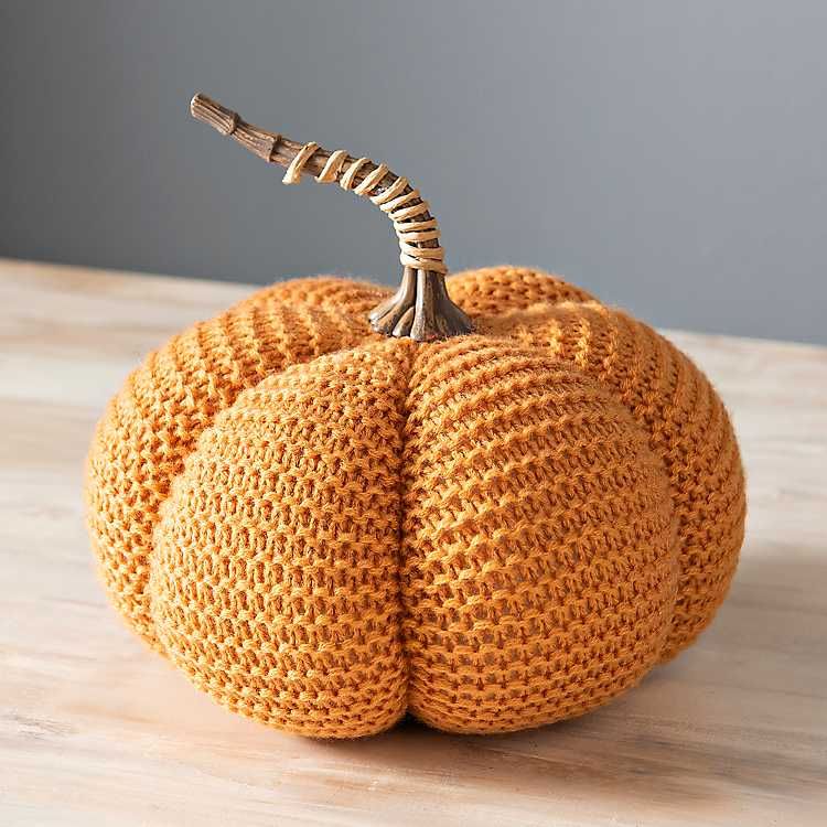 New!Orange Sweater Pumpkin | Kirkland's Home