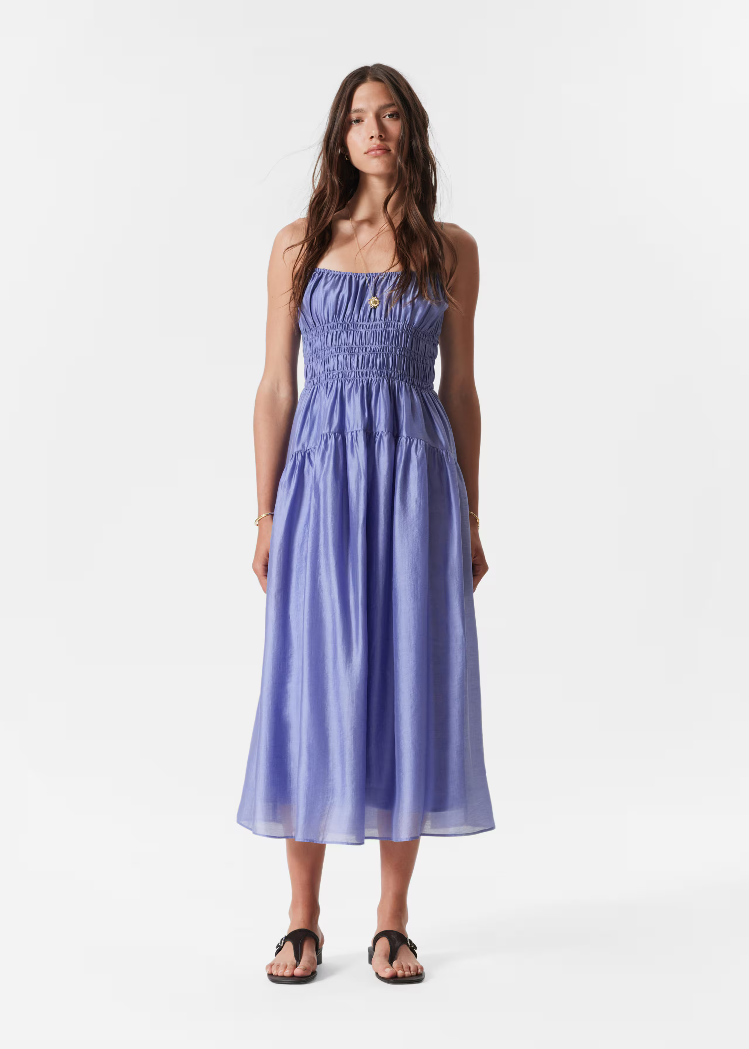 Ruched Midi Dress | & Other Stories UK