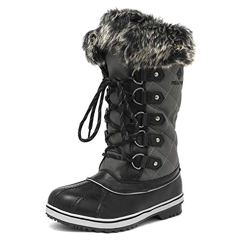 DREAM PAIRS Women's Mid-Calf Waterproof Winter Snow Boots | Amazon (US)