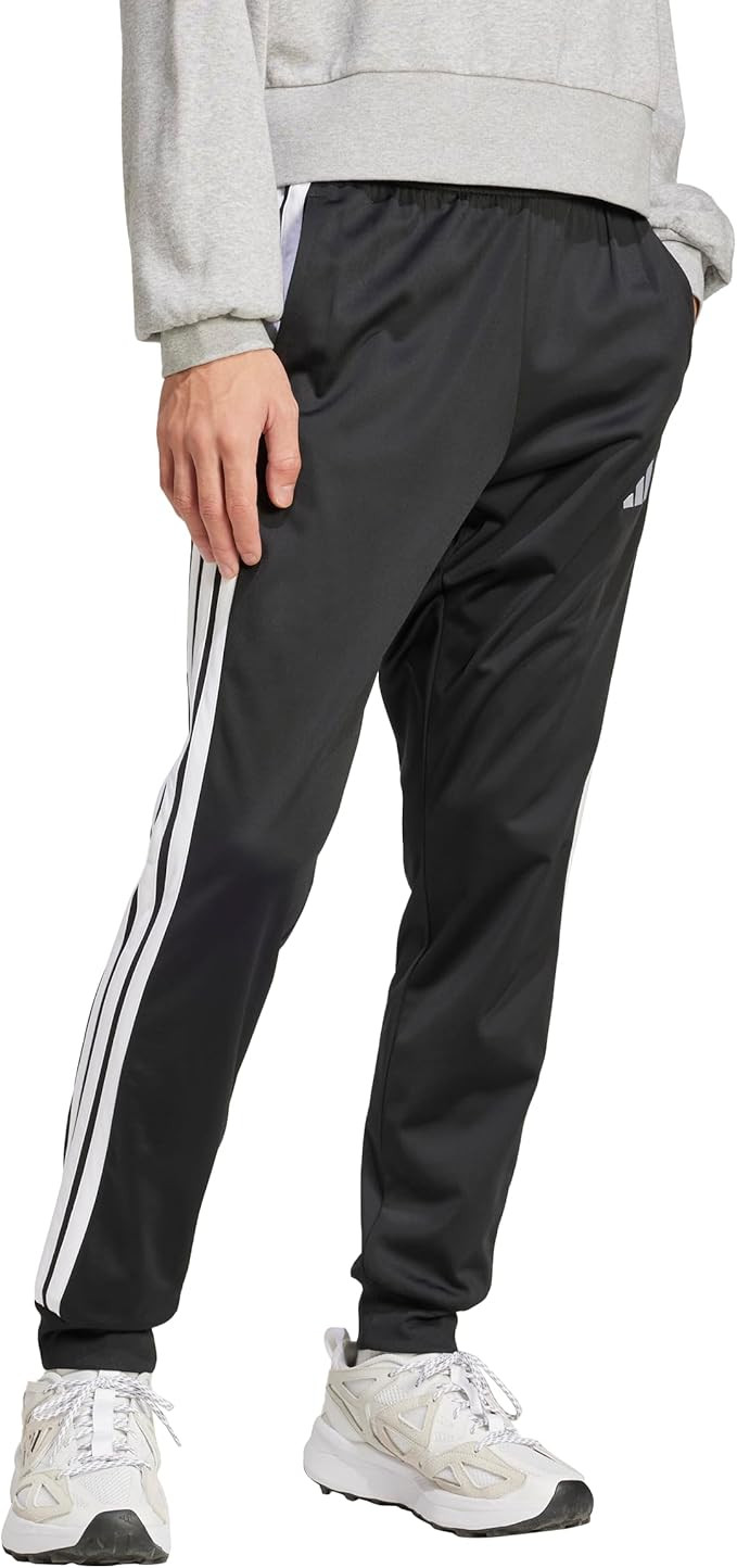 adidas Men's 3-Stripes Tricot Tapered Track Pants | Amazon (US)
