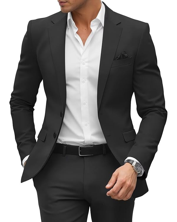 SHUZHXLZANGY Mens Blazers and Sport Coats Slim Fit Jackets for Men Casual Blazer Suit Formal Busi... | Amazon (US)