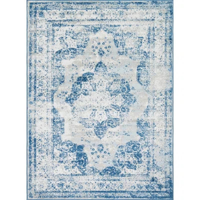 Brandt Oriental Blue Area Rug Mistana™ Rug Size: Rectangle 8' x 11' | Wayfair North America