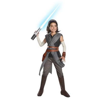 Ruby Slipper Sales Co., LLC (Rubies) Star Wars: The Last Jedi Rey Super Deluxe Child Costume, Small | Target