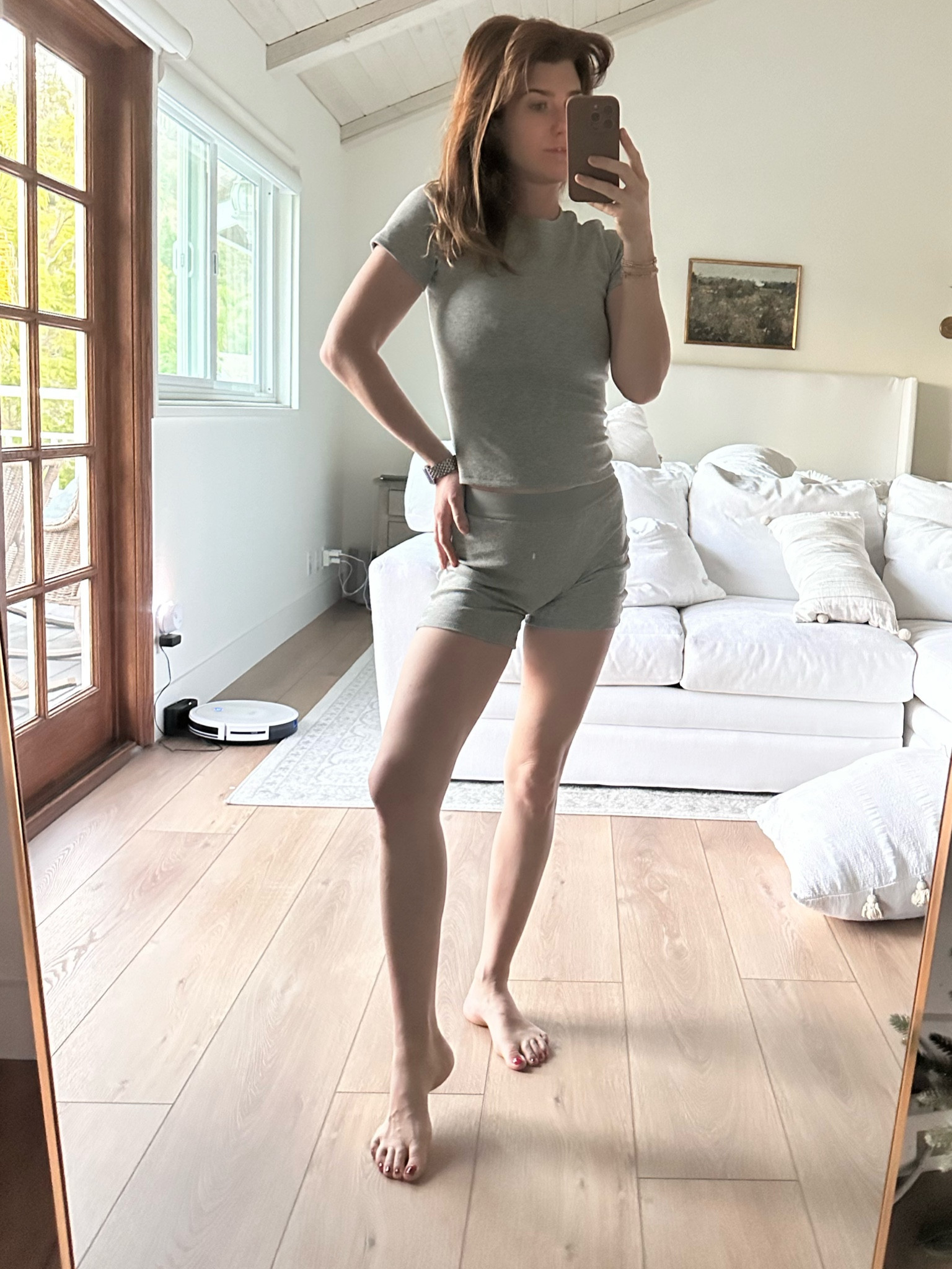 Great Amazon find skims dupe! So comfy and flattering. The gray color has the best feeling material, I returned the other colors because they didn’t feel the same! 

#LTKfindsunder50 #LTKstyletip #LTKGiftGuide