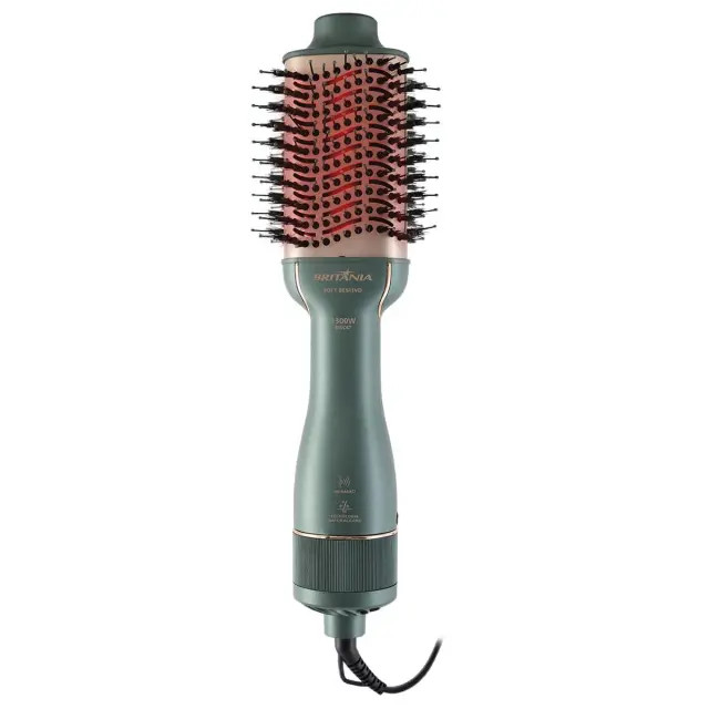 ESCOVA SECADORA BRITâNIA SOFT BES13VD 4 EM 1 1300W VERDE Bivolt | DrogaRaia (BR)