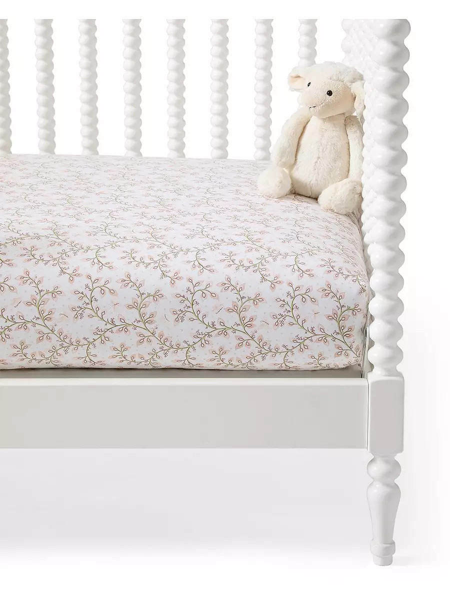 Papillon Crib Sheet | Serena and Lily