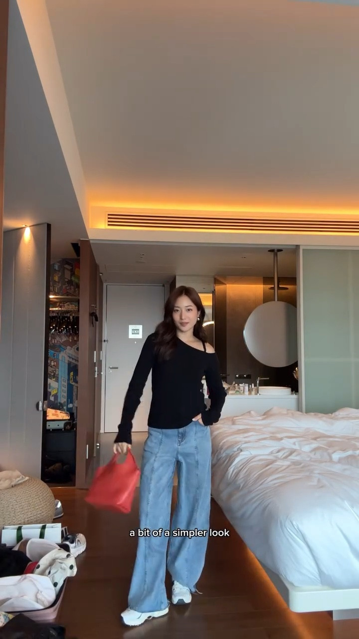 get ready with me in osaka, japan 🇯🇵 #japan #osaka #outfits