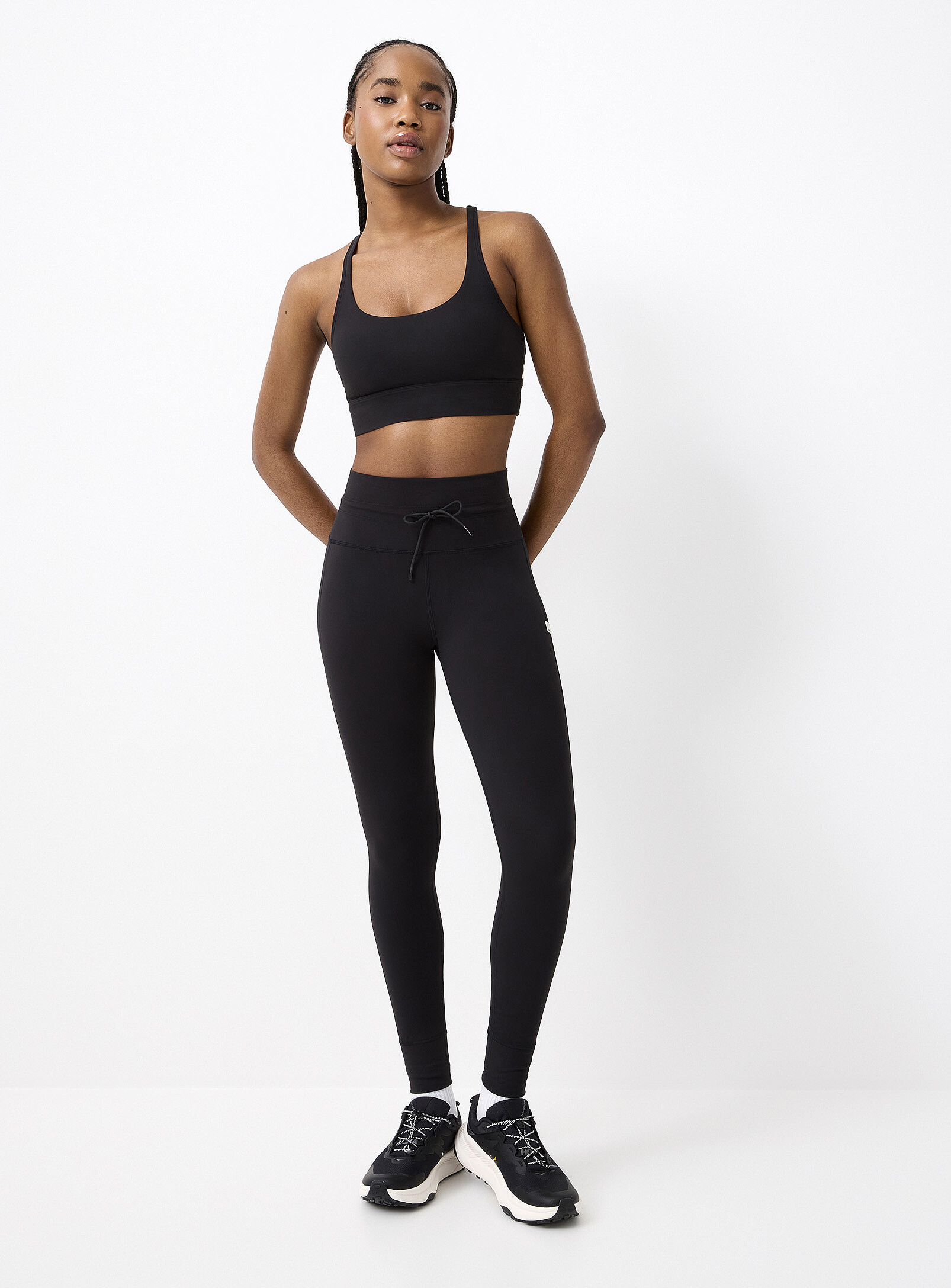 Vuori - Daily high-waisted drawstring legging (Women, Black, X-SMALL) | Simons