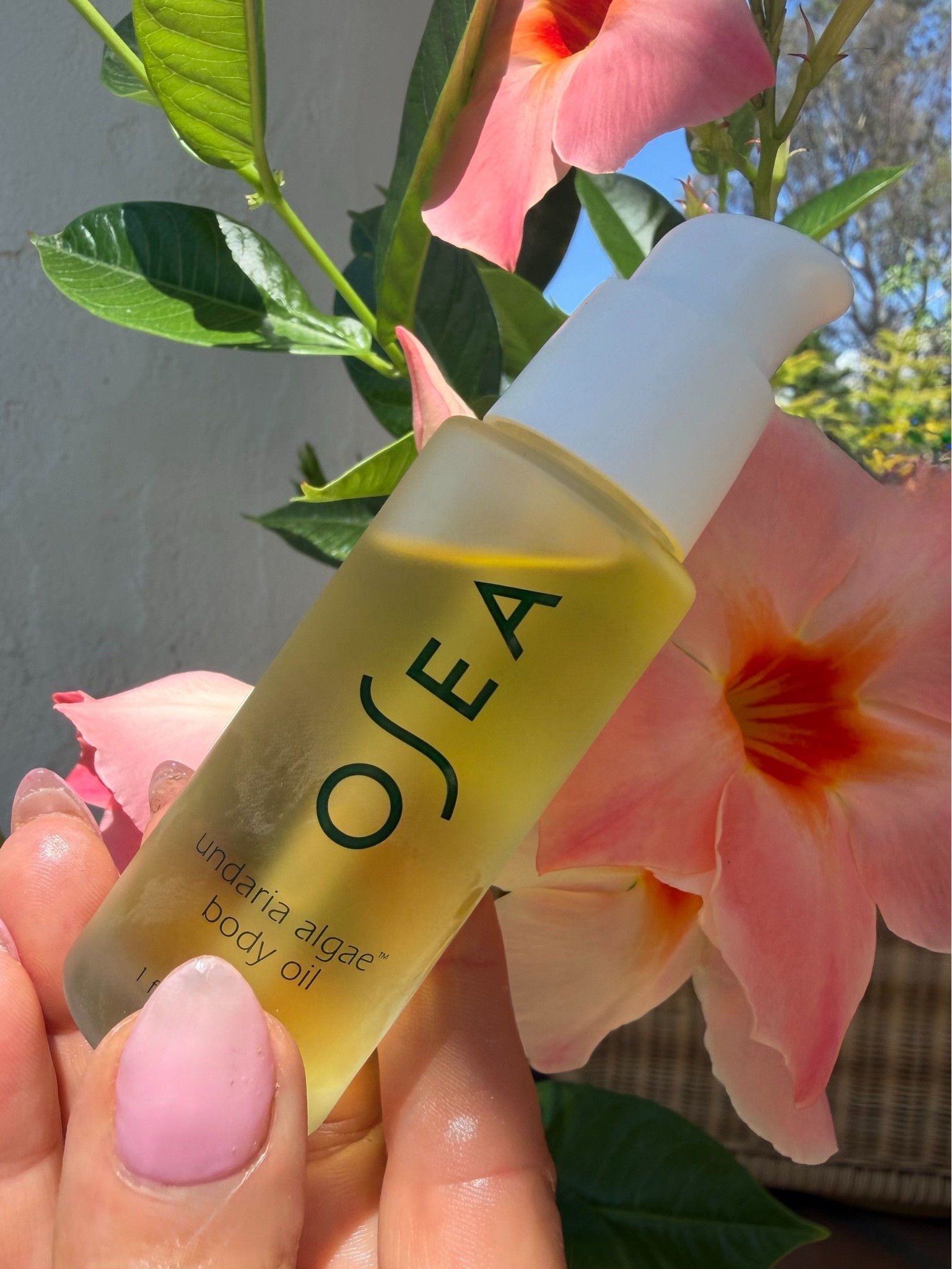 OSEA Undaria Algae Body Oil 🍃

This non-greasy oil is suitable for all skin types including dry, mature, sensitive, blemish-prone, combination and normal skin.

It’s clinically shown to instantly improve skin elasticity and deliver deep moisturization. 

This seaweed-infused body oil provides a rush of antioxidant-rich hydration that softens, nourishes and firms like no other. It visibly improves sagging skin for a toned and sculpted look. 

Test Results: 

Immediately after 1 use*:
100% showed a significant improvement in moisturization & skin elasticity
98% agreed skin looked visibly smoother
96% agreed it relieved dry skin instantly
96% agreed it gave skin a healthy, youthful glow.

After 2 weeks*: 100% agreed skin looked firmer and less crepey,
100% agreed skin felt softer, smoother and more supple,
96% agreed it made their body feel more sculpted and toned

*Based on a third-party clinical study conducted over 2 weeks on 53 women ages 25-65

#bodycare #bodyoil #skincare #skinglow #skinoil

#LTKmorningroutine #LTKselfcare #LTKBeauty