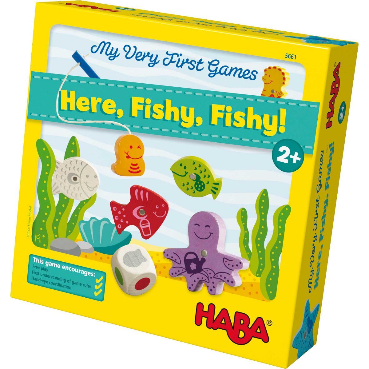 HABA My Very First Games - Here Fishy Fishy! Magnetic Fishing Game (Made in Germany) | Target