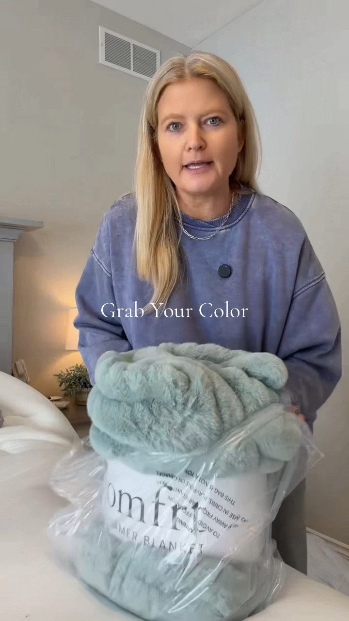 Definitely grab a color, you're going to fall in love with the Dreamer blankets! #comfrt #dreamerblanket #blanket #cozyseason

#LTKHome #LTKselfcare #LTKSaleAlert