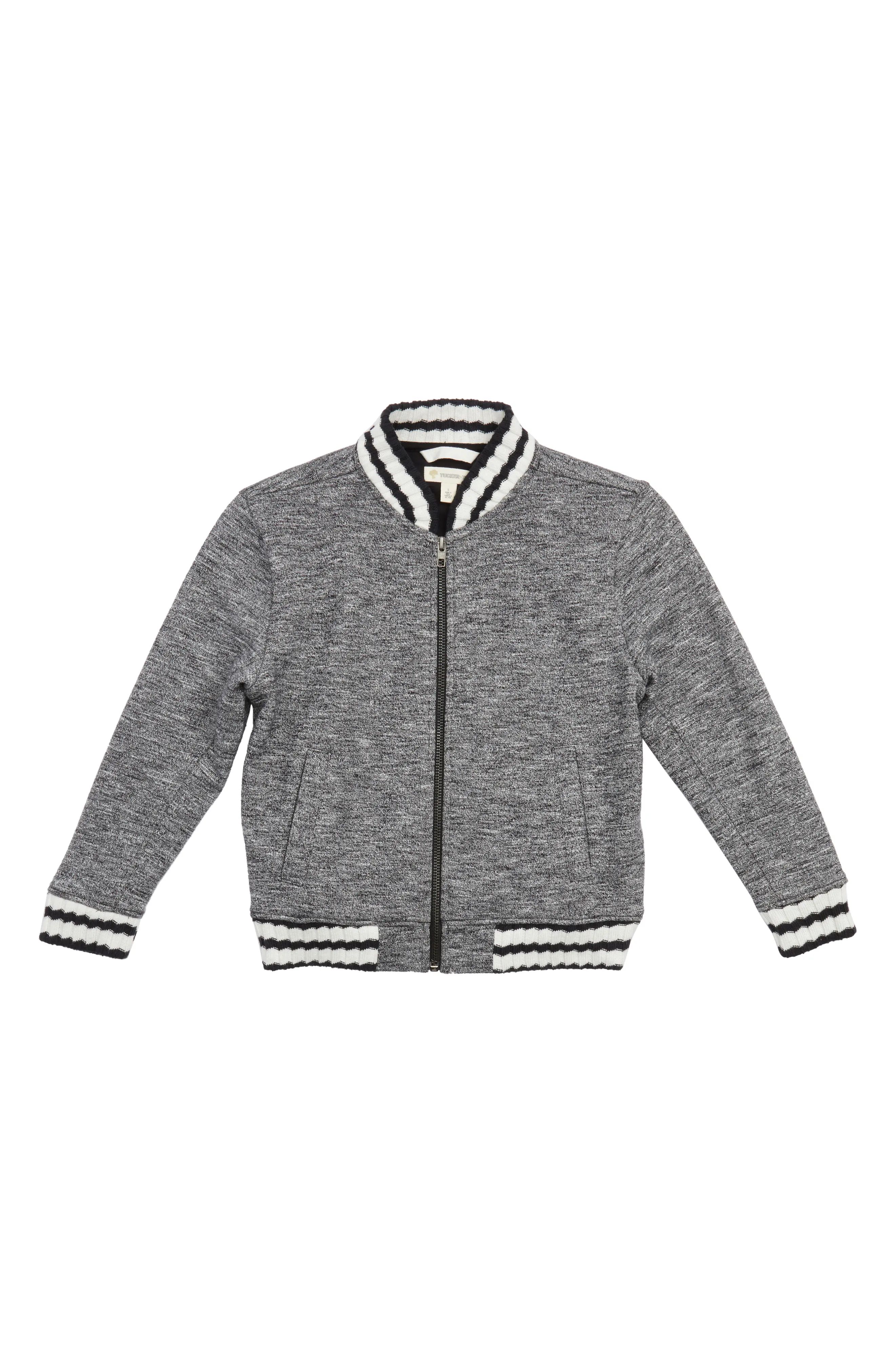 Mélange Varsity Jacket | Nordstrom