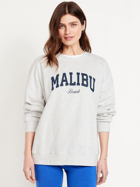 SoComfy Oversized Graphic Sweatshirt | Old Navy (US)