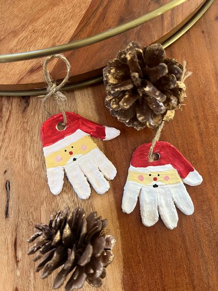 Holiday Christmas craft baby. Baby ornaments. DIY baby craft. DIY Christmas baby ornament. Baby hand print . Baby keepsake. Salt dough ornaments. 

#LTKbaby #LTKHoliday #LTKSeasonal