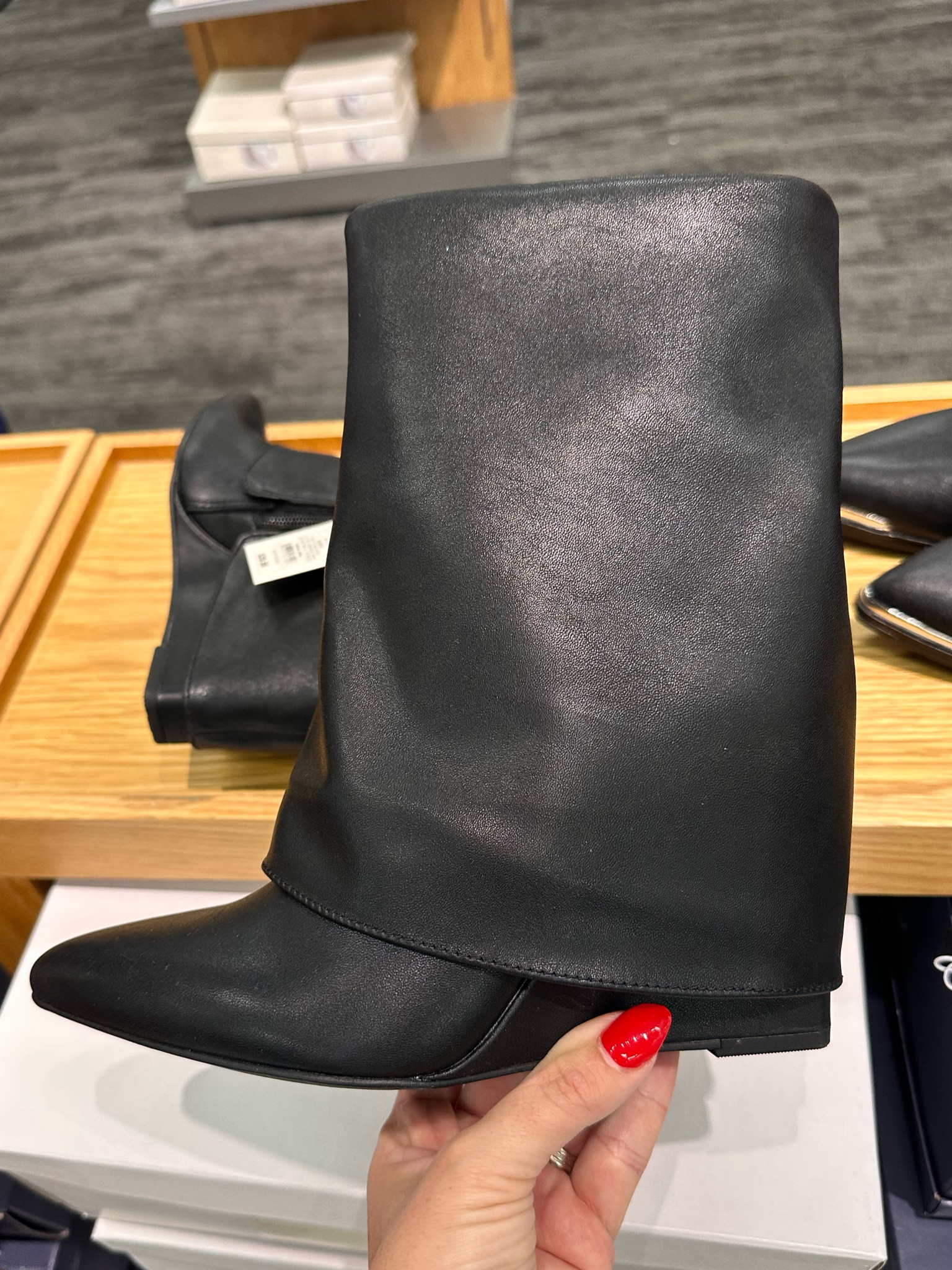 The black target boots from target are so identical to my marc fisher ones, just not as tall!

Boots 
WOMENS shoes 
Under $50 



#LTKSeasonal #LTKCyberWeek #LTKshoecrush