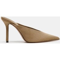 Zara - High-Heel Mules - Sand Brown - 6 - Woman | Zara UK