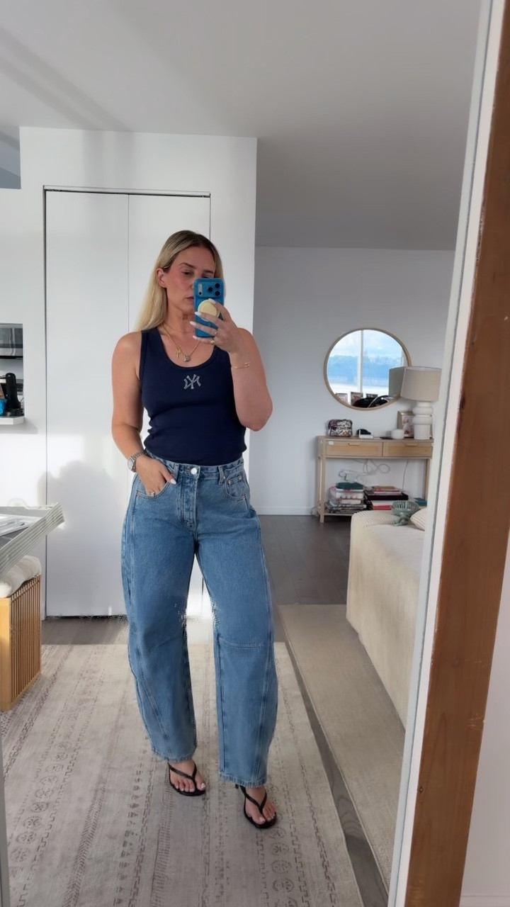 Obsessing over this new denim from Parke — daily edit cover from Found by Em