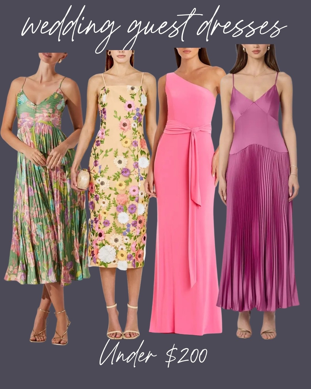 Spring wedding guest dresses under $200 

#LTKWedding #LTKPetite