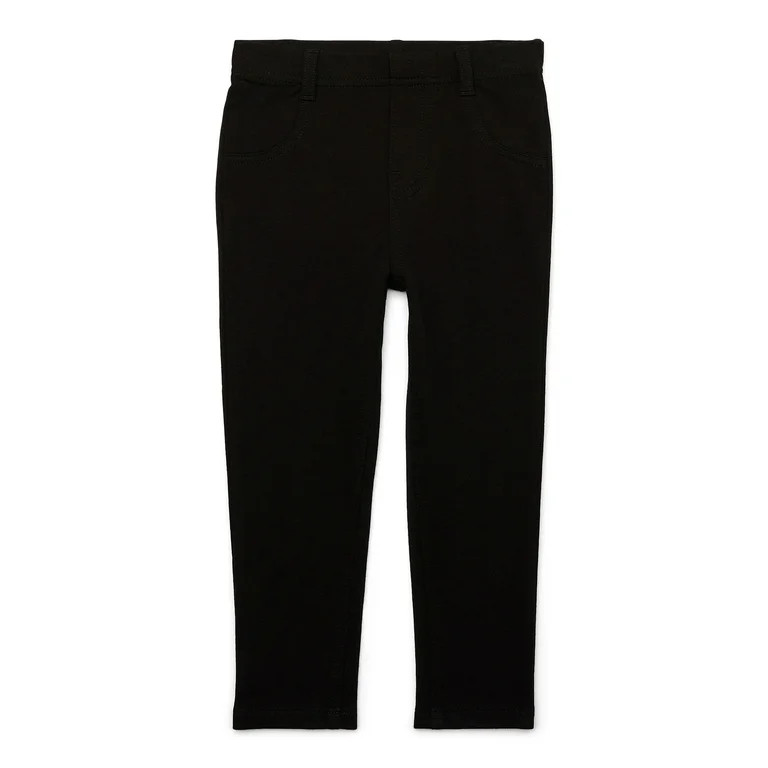Garanimals Toddler Girls Solid Ballerina Jeggings, Sizes 18M-5T | Walmart (US)