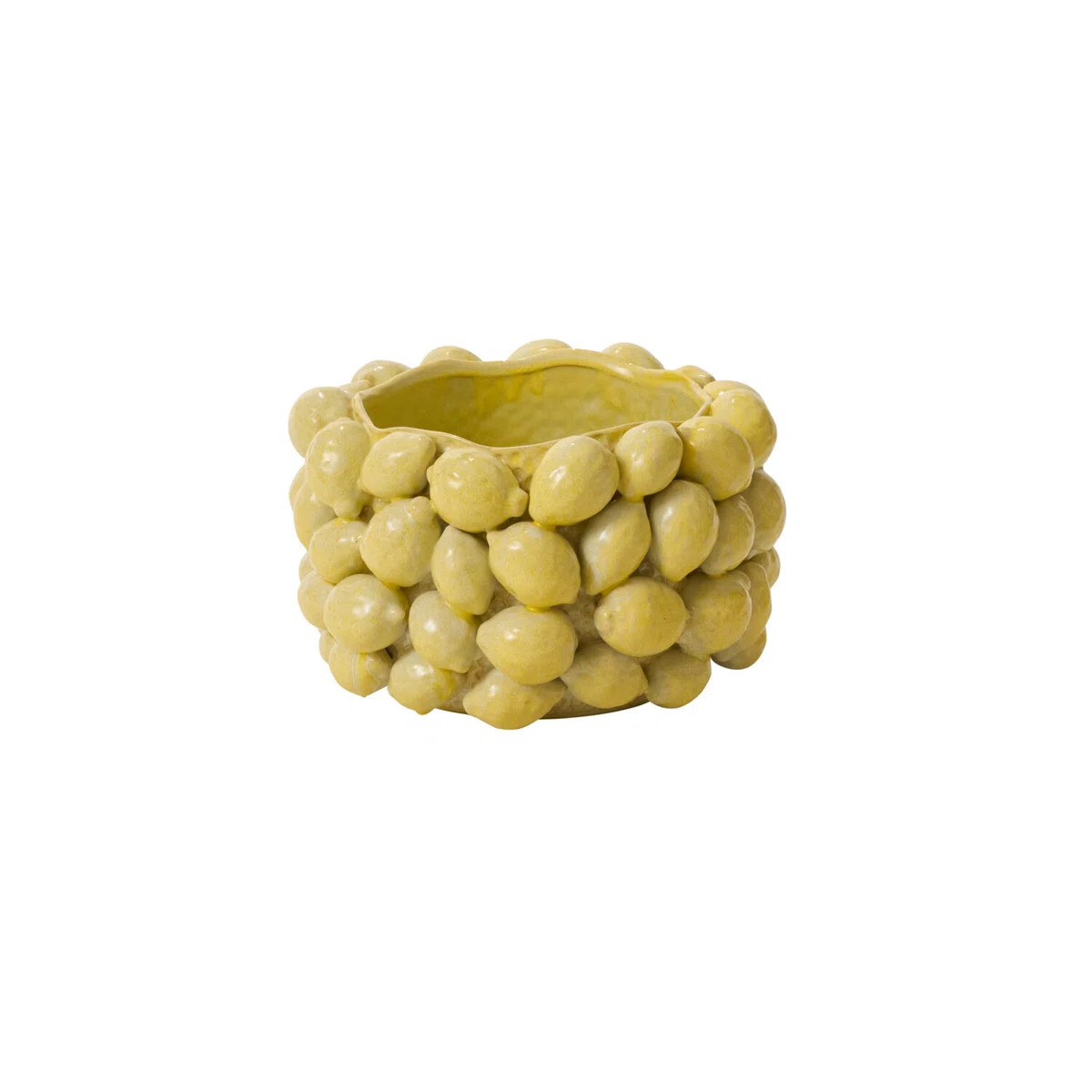 Orren Ellis Layered Lemon Pot 13.5"x 7.75" | Wayfair | Wayfair North America