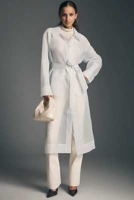 Mare Mare Sheer Poncho Trench Coats | Anthropologie (US)