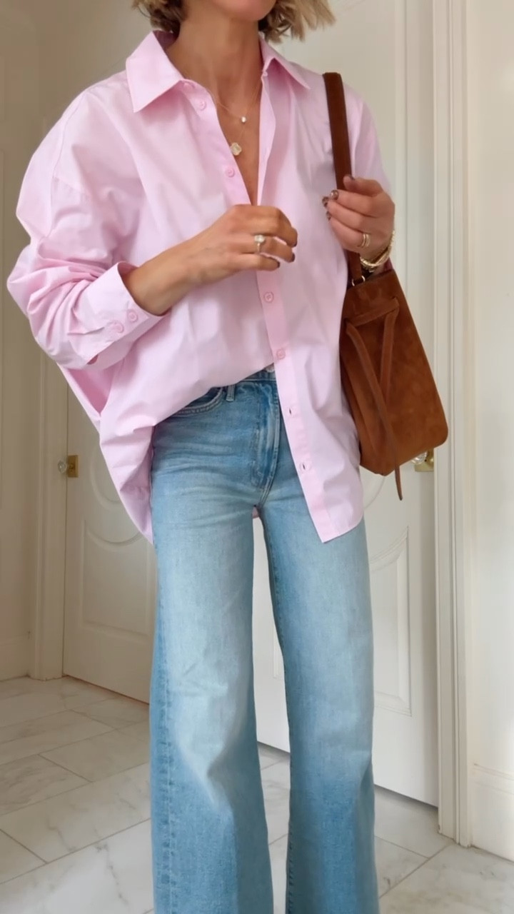 Pink is trending for spring and Zara did it right 🌸💗 Linking my favorite new arrivals — I’m 5’7” for reference, wearing size small in tops and size 2/25 in bottoms. @Zara 

#LTKootd